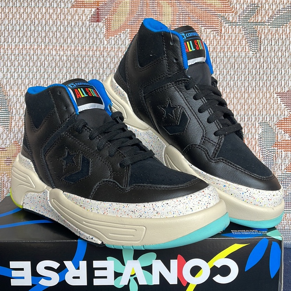 Converse WMNS 172194C
WEAPON CX MID
BLACK/CLOUD CREAM/LIME TWIST
Sneakers - Picture 5 of 16